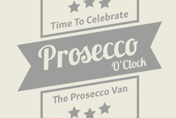 Logo design Northampton and Norwich for Prosecco O'Clock